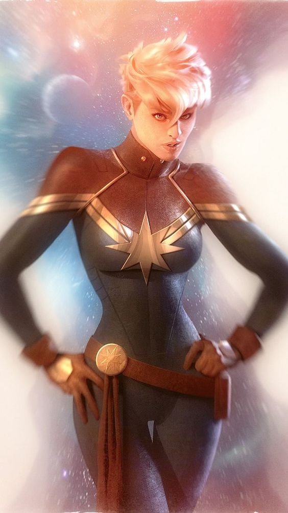 Captain Marvel Art HD Wallpaper