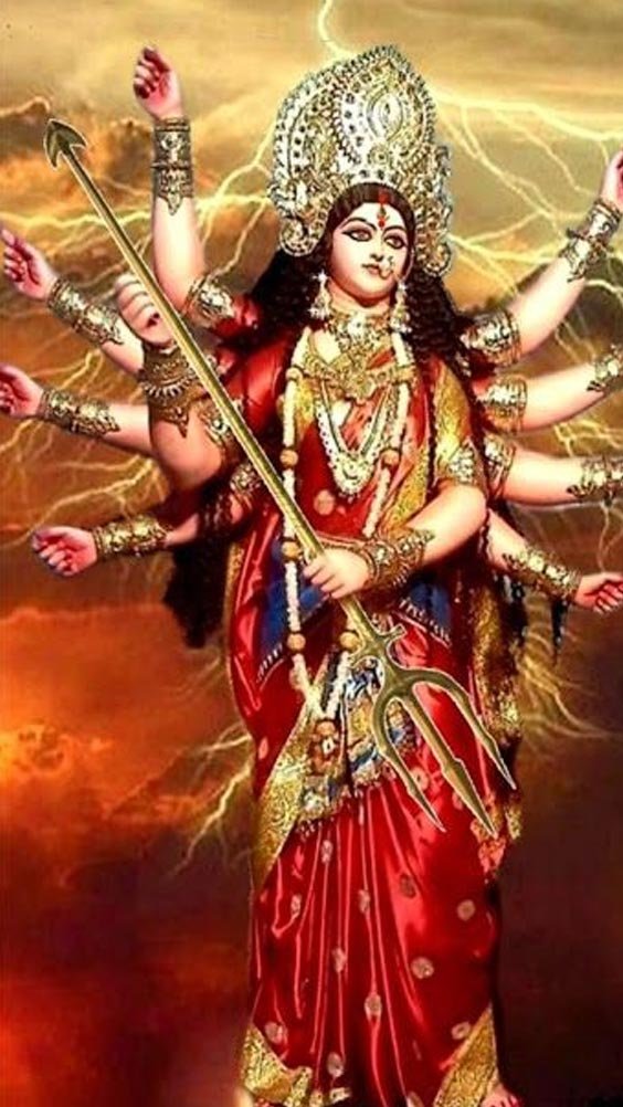 Maa Durga Photo for whatsapp dp. Image for Durga puja.