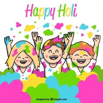 HAPPY HOLI : IMAGES, GIF, ANIMATED GIF, WALLPAPER, STICKER FOR WHATSAPP &  FACEBOOK 